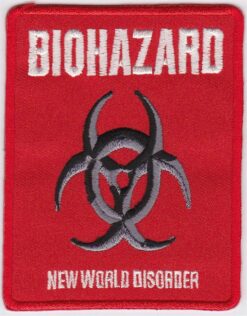 Biohazard New World Disorder Applikation zum Aufbügeln