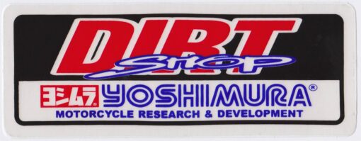 Sticker Yoshimura Dirt Shop