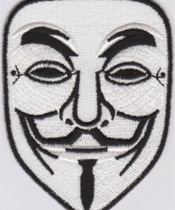 Anonymous stoffen opstrijk patch