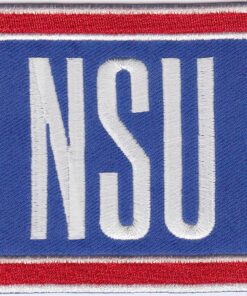 NSU Auto stoffen opstrijk patch