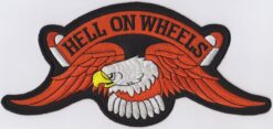 Hell On Wheels stoffen opstrijk patch