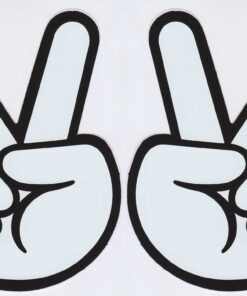 Peace sticker set