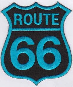 Route 66 Applique Fer Sur Patch