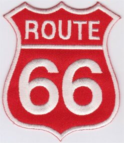 Route 66 Applique Fer Sur Patch