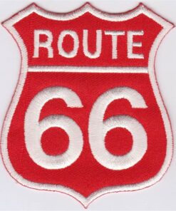 Route 66 Applique Fer Sur Patch