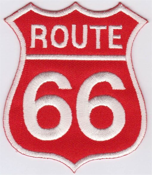 Route 66 stoffen Opstrijk patch