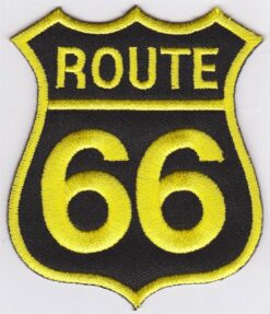 Route 66 Applique Fer Sur Patch