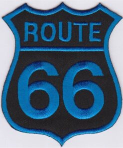 Route 66 Applique Fer Sur Patch