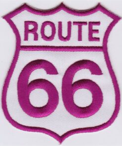 Route 66 Applique Fer Sur Patch