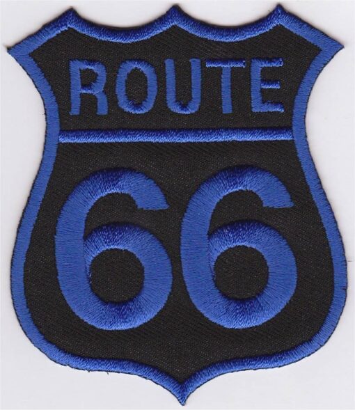 Route 66 Applique Fer Sur Patch