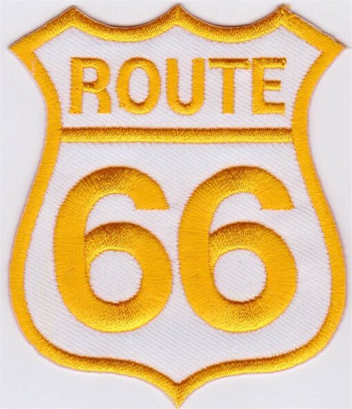 Route 66 Applique Fer Sur Patch