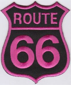 Route 66 Applique Fer Sur Patch