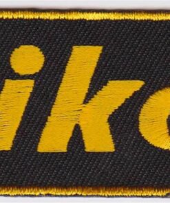 Nikon stoffen opstrijk patch