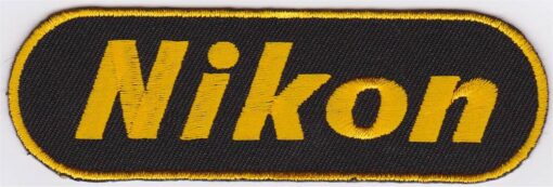 Nikon stoffen opstrijk patch