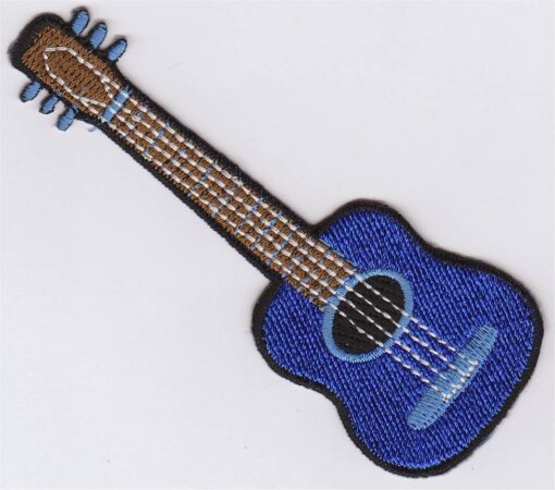 Guitare Applique Fer Sur Patch