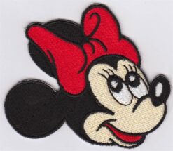 Minnie Mouse stoffen opstrijk patch