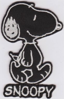 Snoopy Applique Fer Sur Patch