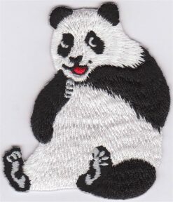 Panda-Applikation zum Aufbügeln