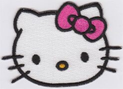 Hello Kitty stoffen opstrijk patch