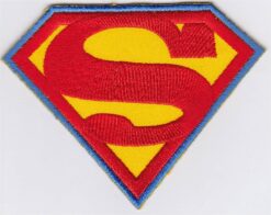 Superman stoffen opstrijk patch