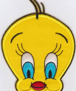 Tweety stoffen opstrijk patch