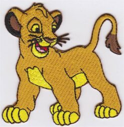 Simba stoffen opstrijk patch