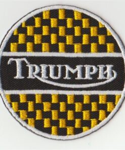 Triumph stoffen Opstrijk patch