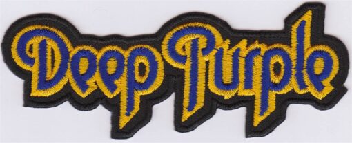 Deep Purple stoffen opstrijk patch