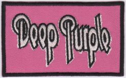 Deep Purple stoffen opstrijk patch