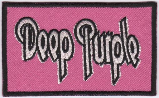 Deep Purple Applique Iron On Patch