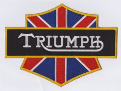 Triumph stoffen Opstrijk patch