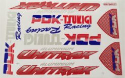 Aluminium Unitrak PDK-Tsukigi stickervel