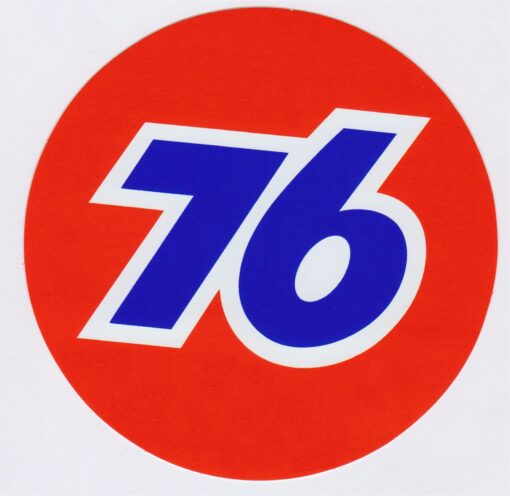 76 sticker