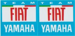 Team Fiat sticker set