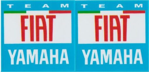 Team Fiat sticker set