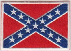 Rebel Flag Applique Iron On Patch