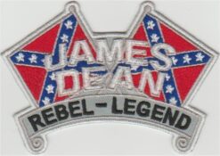 James Dean Rebel Legend stoffen opstrijk patch