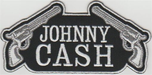 Johnny Cash Applique Fer Sur Patch