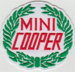 Mini Cooper Applikation zum Aufbügeln