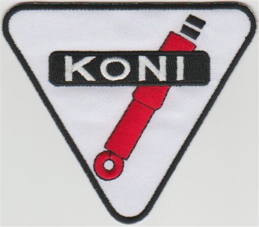 Koni Suspension Stoff-Aufnäher zum Aufbügeln