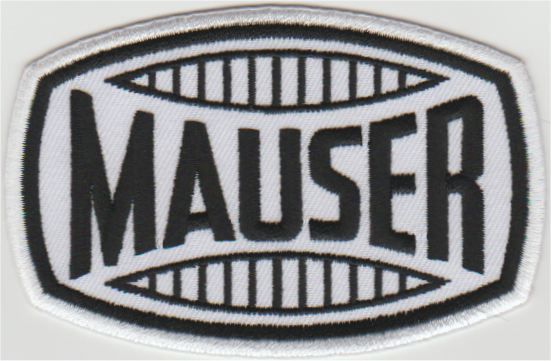Mauser stoffen opstrijk patch