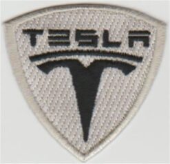 Patch thermocollant en tissu Tesla