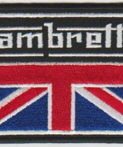 Lambretta stoffen opstrijk patch