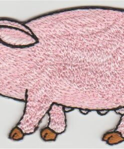 Cochon Applique Fer Sur Patch