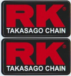 Ensemble d'autocollants de chaîne RK Takasago