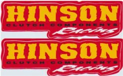 Hinson Racing-Aufkleberset