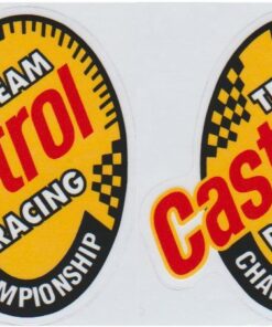 Team Castrol Racing sticker set