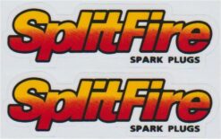 SplitFire Spark Plugs sticker set