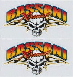 Bassani Xhaust sticker set