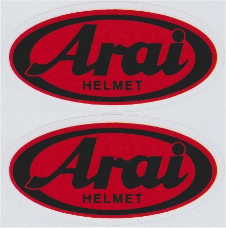 Arai-Helmaufkleber-Set